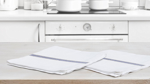 Royal Classic White Kitchen Towels | $12 | Amazon | Use code 66AJYOMK